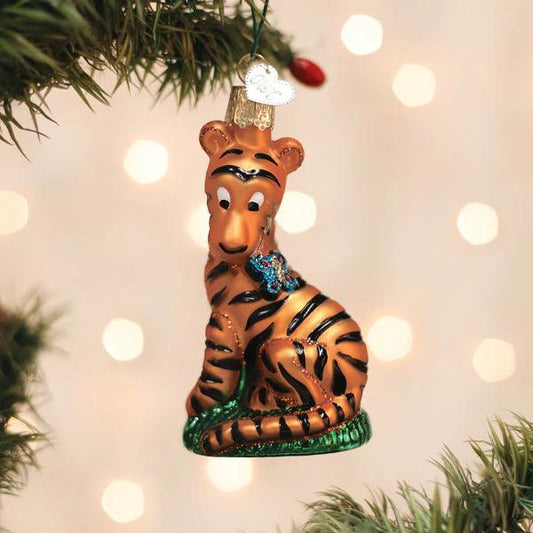 Ornament - Blown Glass - Tigger