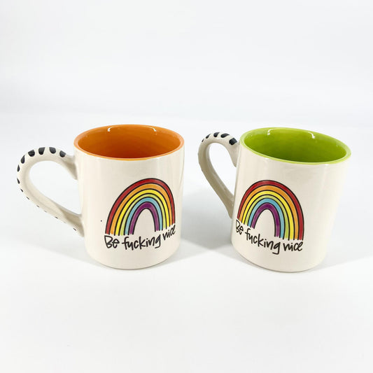 Mug - "Be Fucking Nice" - Ceramic
