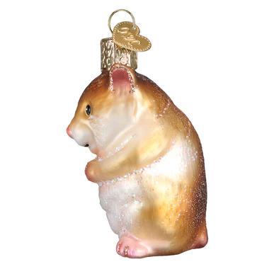 Ornament - Blown Glass - Hamster