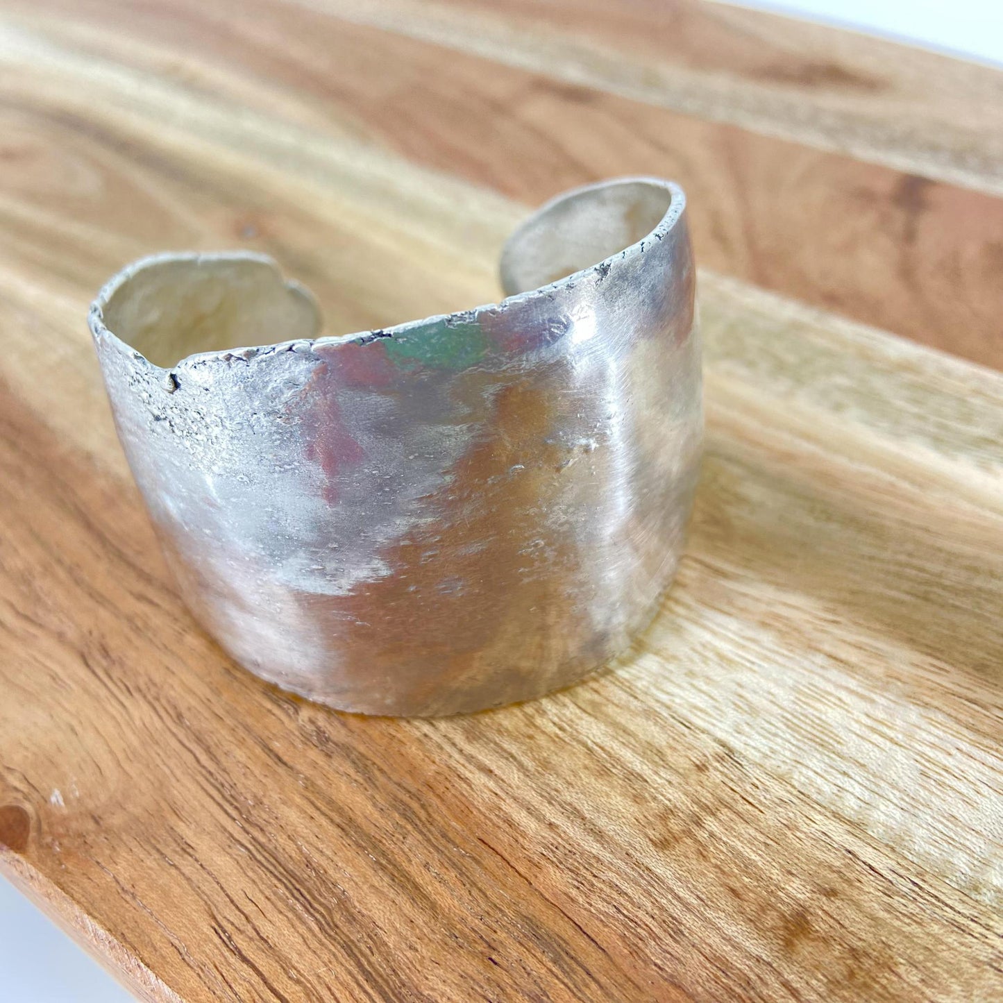 Bracelet - Cuff - Molten Sterling Original