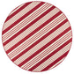 Rug - Machine-Washable - Abby Ticking Red