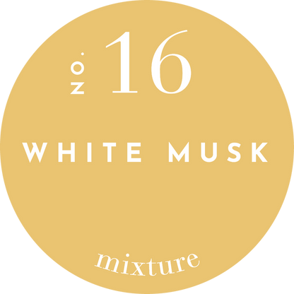 Candle - White Musk - 2 oz - Mushroom Glass