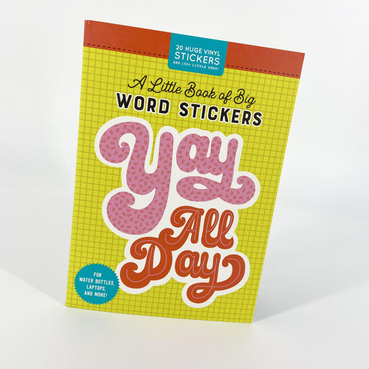 Sticker Book - Little Book Of Big Words