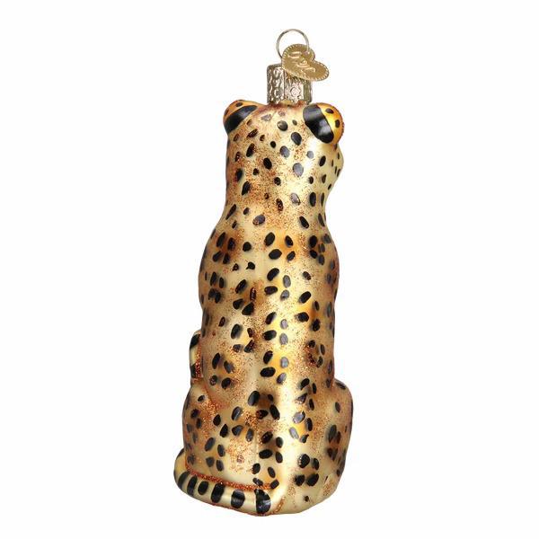 Ornament - Blown Glass - Leopard