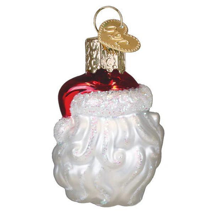 Ornament - Blown Glass - Mini Winking Santa
