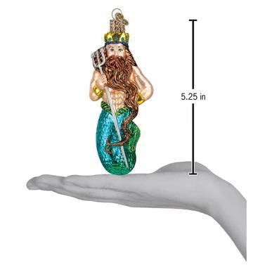 Ornament - Blown Glass - Neptune