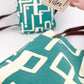 Bag - 2 Handled Tote - Geo Turquoise (VIDEO)