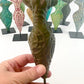 Sculpture - "Chick-o-Stick" - Female Form - Dark Green