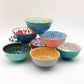 Bowl - Red & Blue - Ceramic