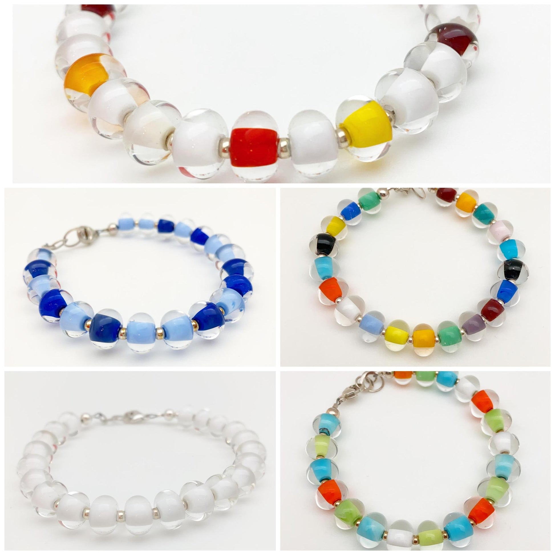 Bracelet - Glass Pearl - Spring Mix – A STORE NAMED STUFF