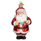 Ornament - Blown Glass - Santa Revealed