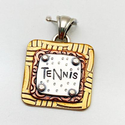 Pendant - Tennis - Small Square