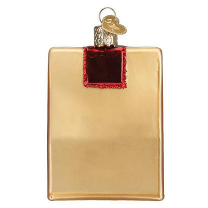 Ornament - Blown Glass - Takeout Bag