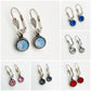 Earrings - Real Crystals - Light Rose