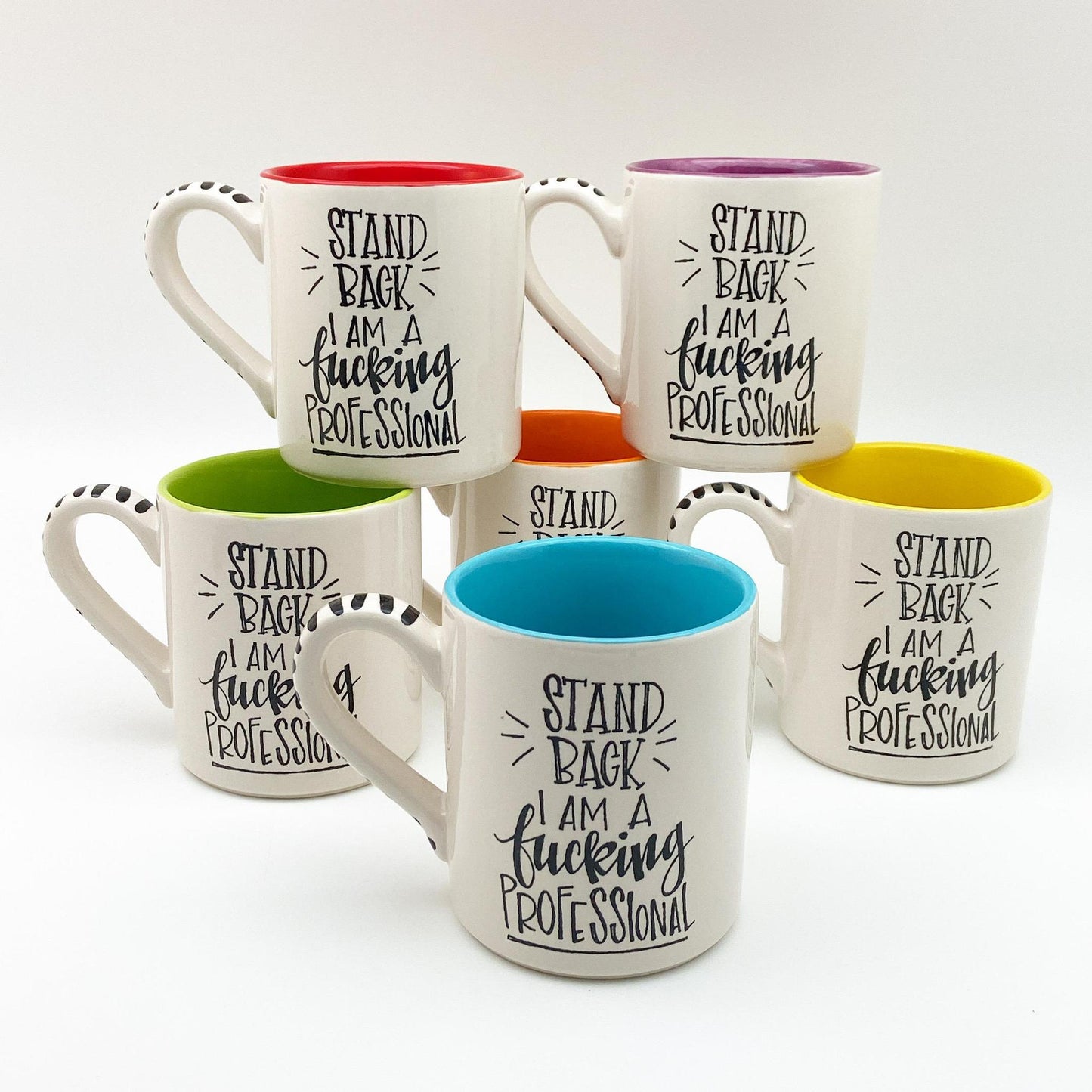 Mug - "Stand Back  I Am A Fucking Professional" - Ceramic