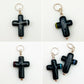 Pendant - "Band of Color" Cross - Small