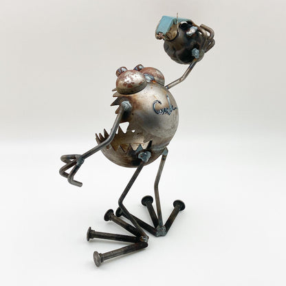 Sculpture - Grenade Monster - Medium