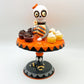 Halloween Tray - Skirted Skeleton in Ceramic - Collector's Series