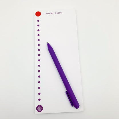 Notepad - Cancer Sucks - Zippernut Press
