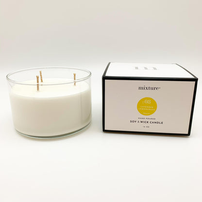 Candle - Lavender Lemongrass - 3 Wick