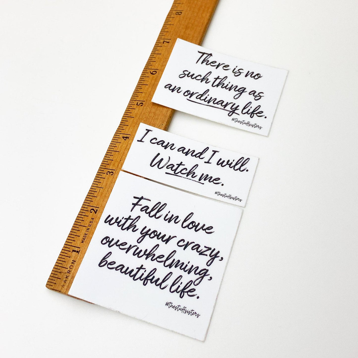 Sticker - "There is No Such Thing as an Ordinary Life..."