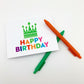 Greeting Card - "Happy Birthday" Crown