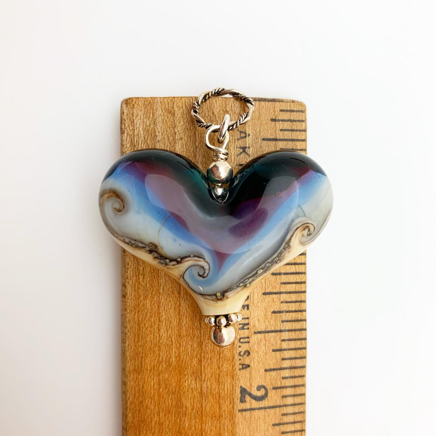 Pendant - Beach Heart - Large