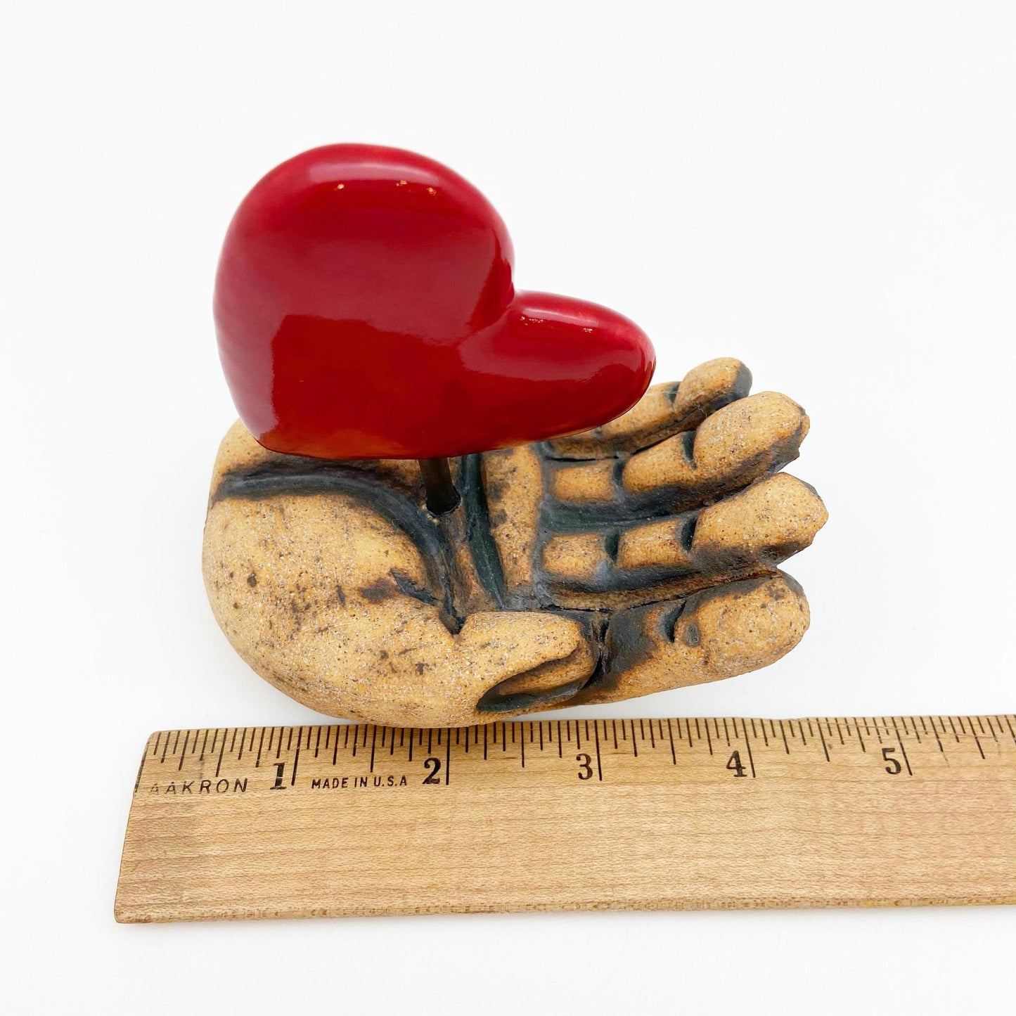 Sculpture - Heart in Hand - Ceramic