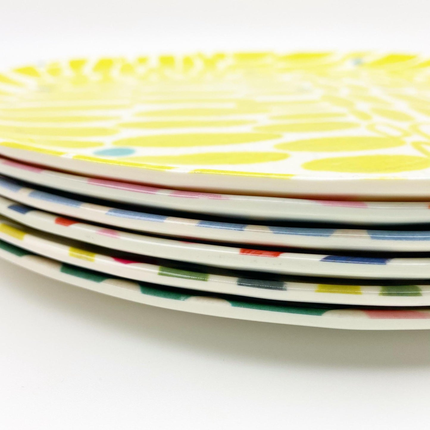 Plate - Melamine - Bold Graphic Patterns