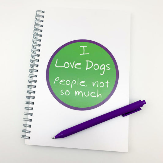 Journal - I Love Dogs - Zippernut Press