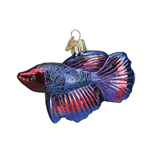 Ornament - Blown Glass - Betta Fish