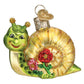 Ornament - Blown Glass - Smiley Snail