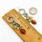 Earrings - "Refresh" - Jasper, Pearl, and Czech Glass