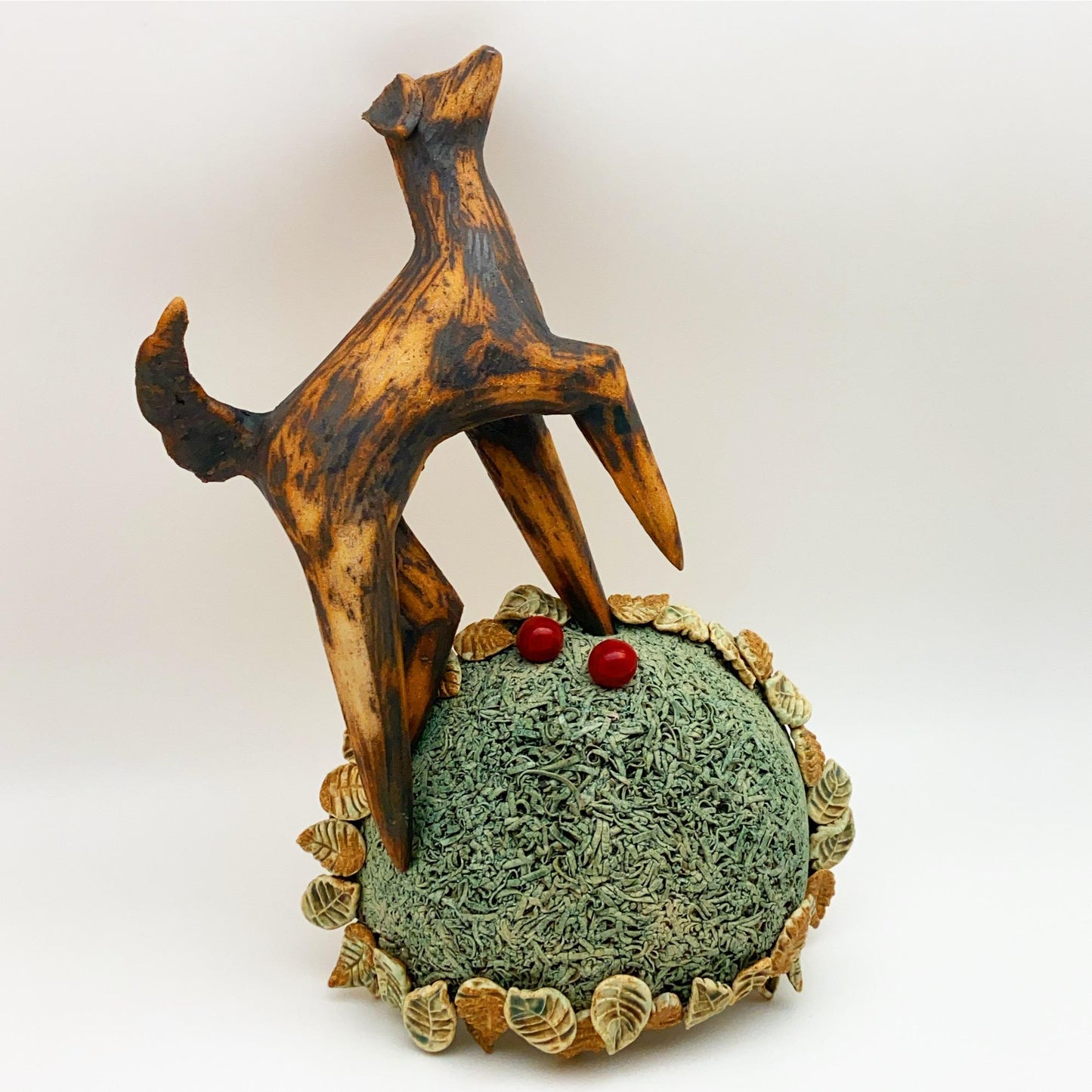 Sculpture - "King Of The Hill" - Ceramic