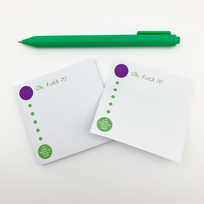 Sticky Pad - Snarky - Zippernut Press