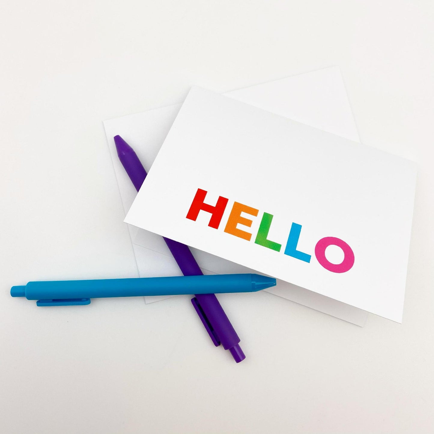 Card Set - HELLO - Pack of 10 - Printed