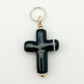 Pendant - "Band of Color" Cross - Small