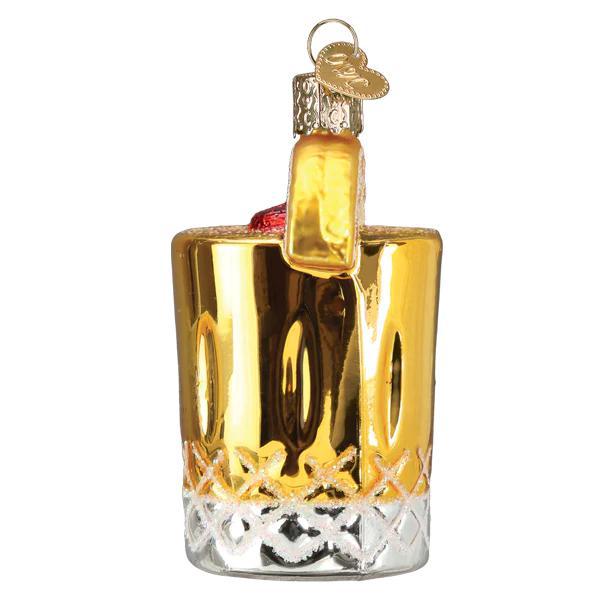 Ornament - Blown Glass - Whiskey Sour