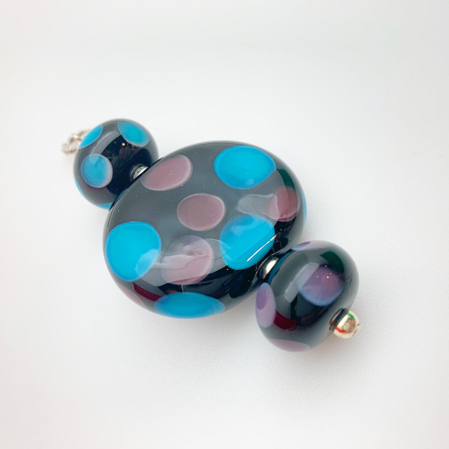 Pendant - Polka Dot Glass - X-Large