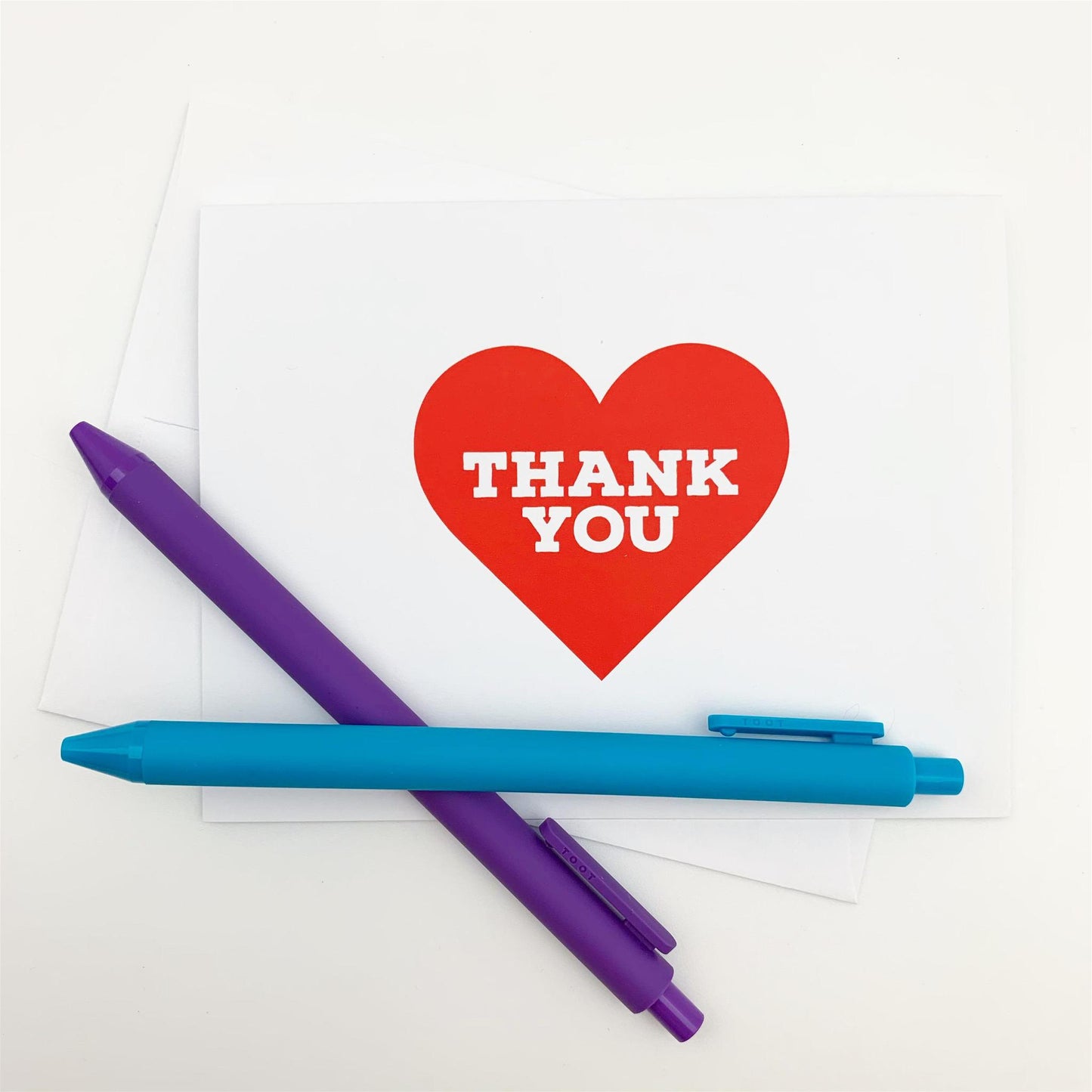 Greeting Card - "Thank You" Heart
