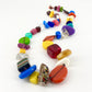 Necklace - Handknotted "Mixed Bag" Resin Original - Handmade