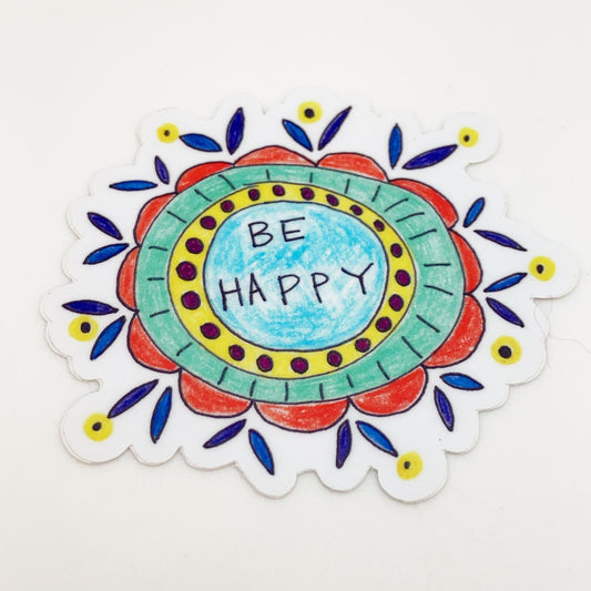Sticker - Be Happy