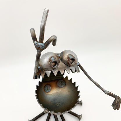 Sculpture - "Give 'em The Bird" Monster - Medium