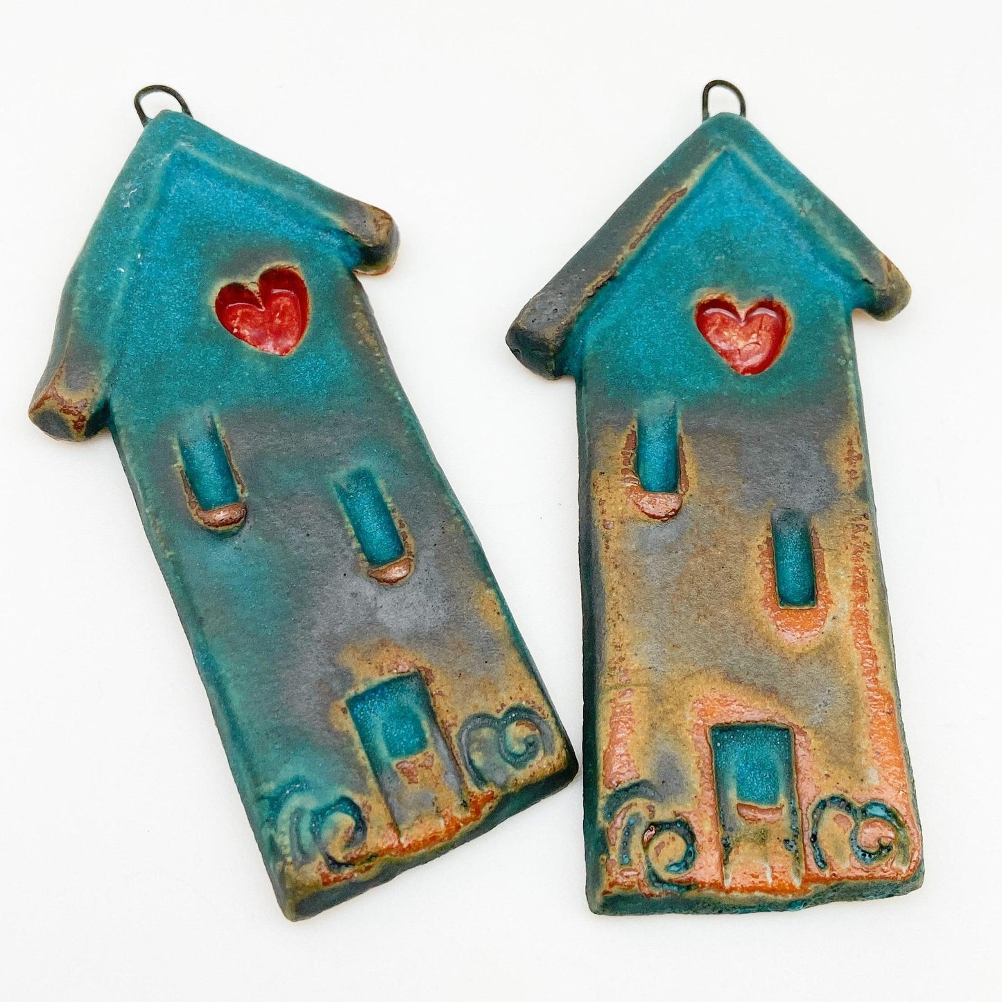 Ornament or Wall Talisman - House of Love - Ceramic