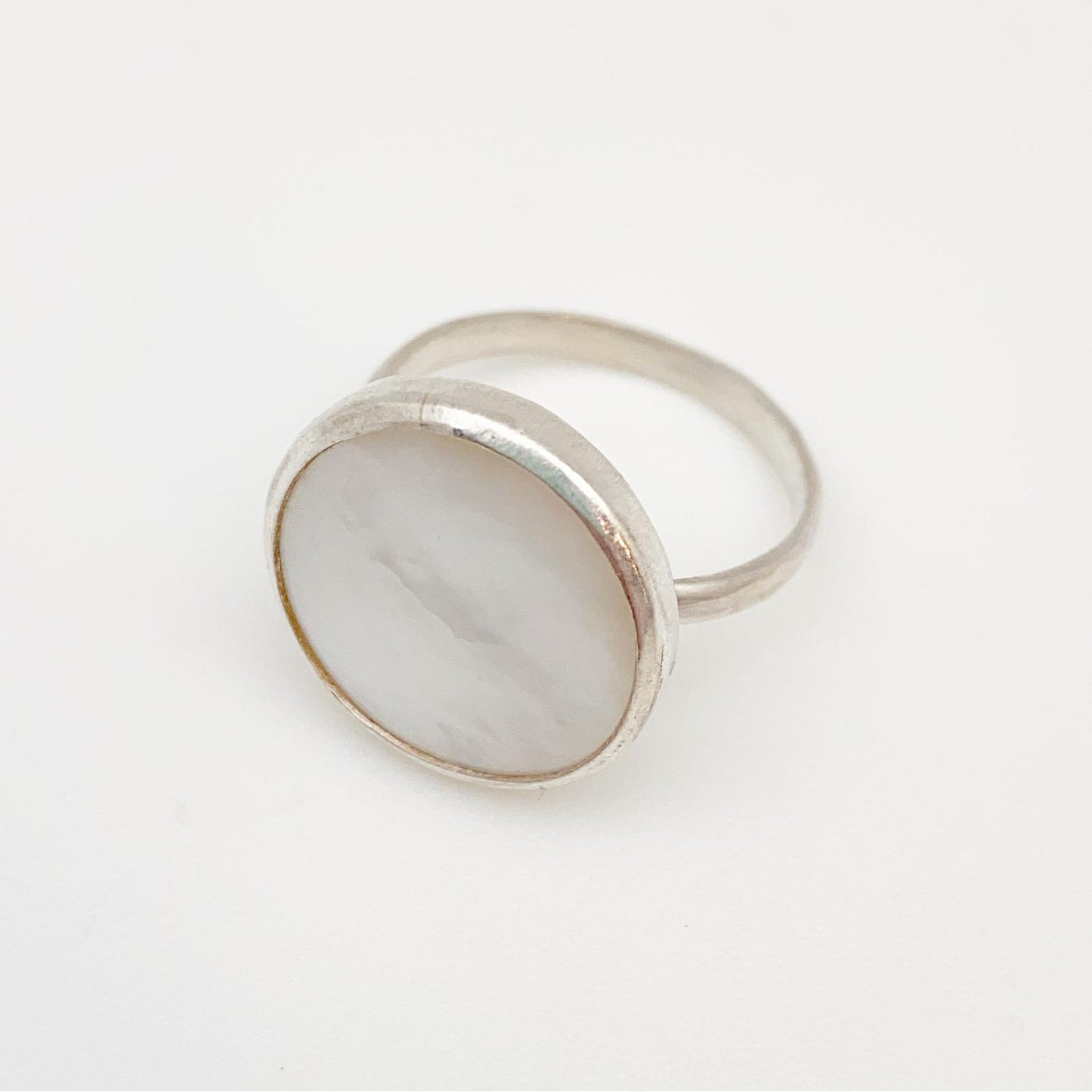 Ring - Mother of Pearl in Sterling