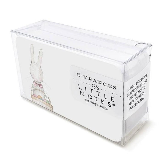 Little Notes - Bunny with Egg Basket - 85 Cards