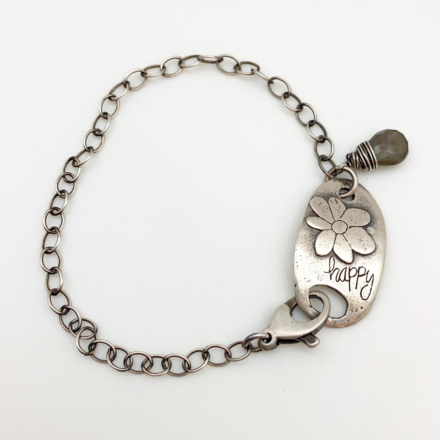 Bracelet - Happy - Sterling – A STORE NAMED STUFF