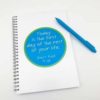 Journal - Don't F*ck It Up - Zippernut Press