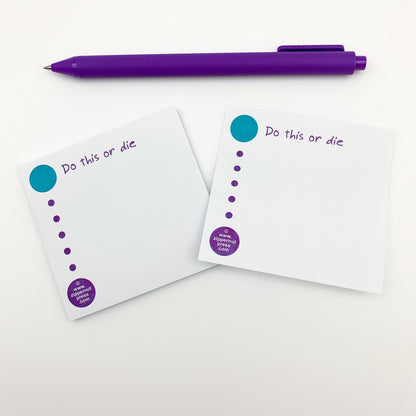 Sticky Pad - Snarky - Zippernut Press