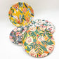 Plate - Melamine "Paper" - Tropical Floral